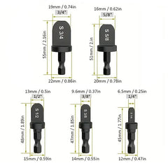 5-djelni Set Alata za Ekspanziju Bakrenih Cijevi
