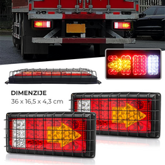 XL LED svjetla – set farova 2kom