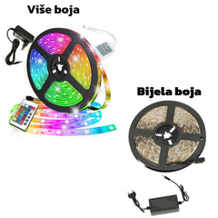 Multi LED TRAKA 5M -Više boja-bijela